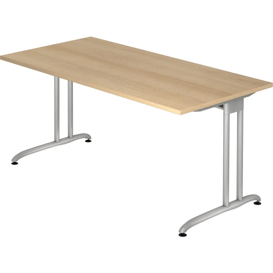 Schreibtisch Office eiche Holzwerkstoff B 160 T 80 cm