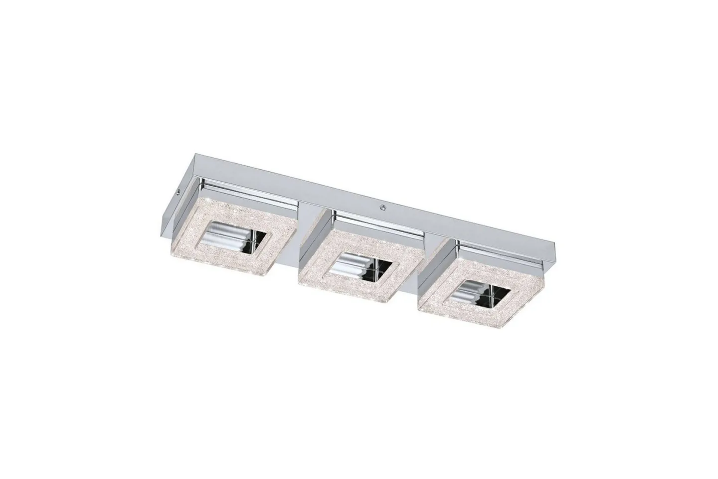Vägg-/Taklampa Eglo Fradelo med 3 Lampor - Silver