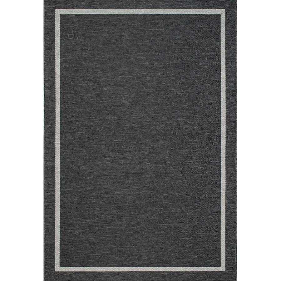 Teppich Newport Anthrazit Einfarbig Polypropylen 230 x 160 cm