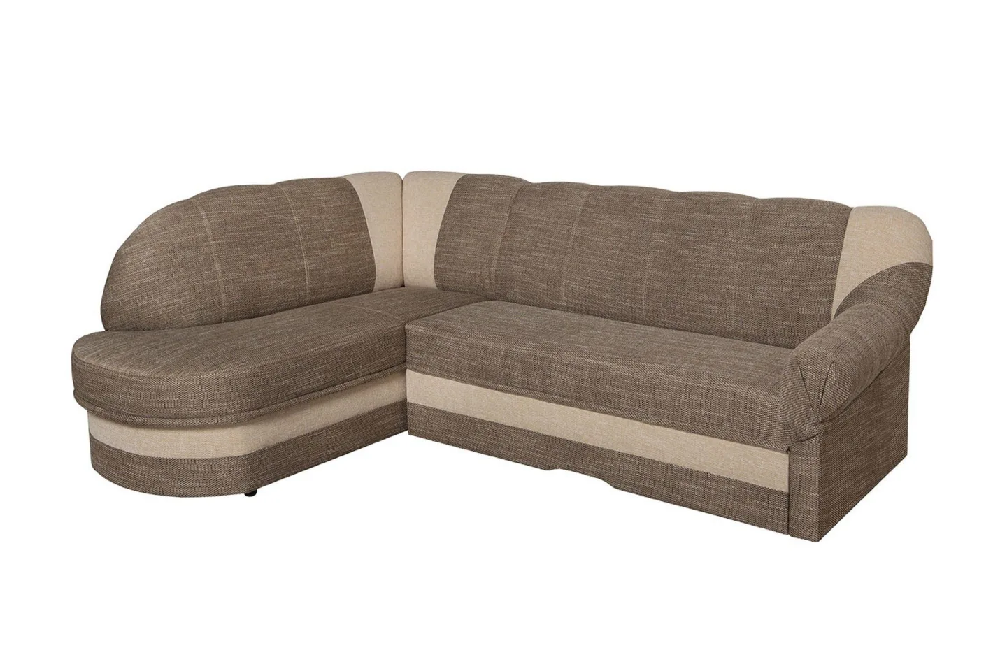 Sandra 7-sits Hörnbäddsoffa Vänster - Beige