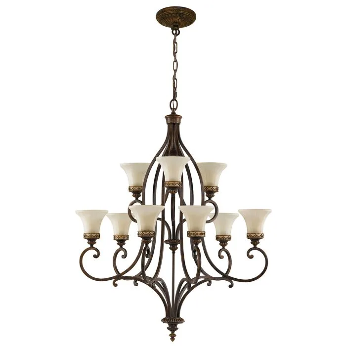 Elstead Lighting - Drawing Room Ø95 - Taklampa - Brons
