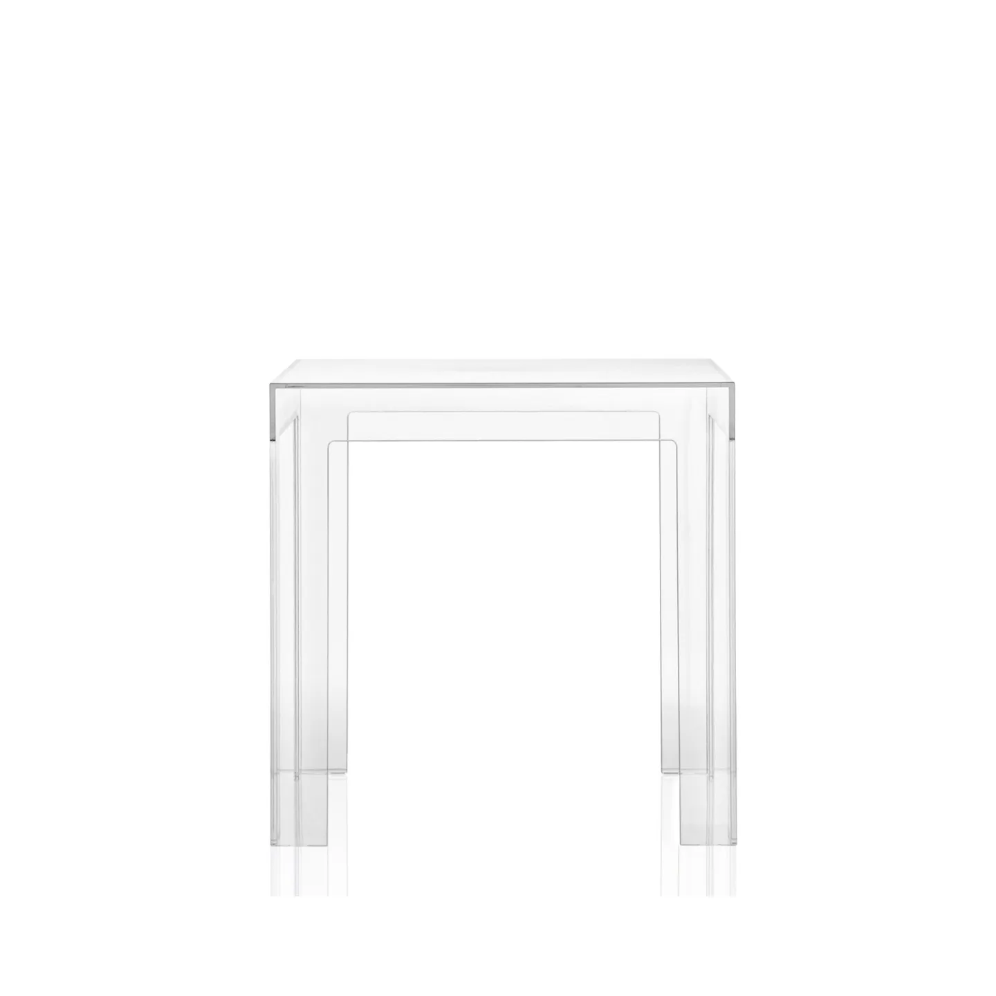 Kartell - Jolly Crystal - Sidobord - Paolo Rizzatto - Transparent - Plast