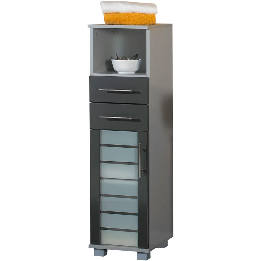 Highboard Nikom Silber Holzwerkstoff 30.3 cm 110.5 cm