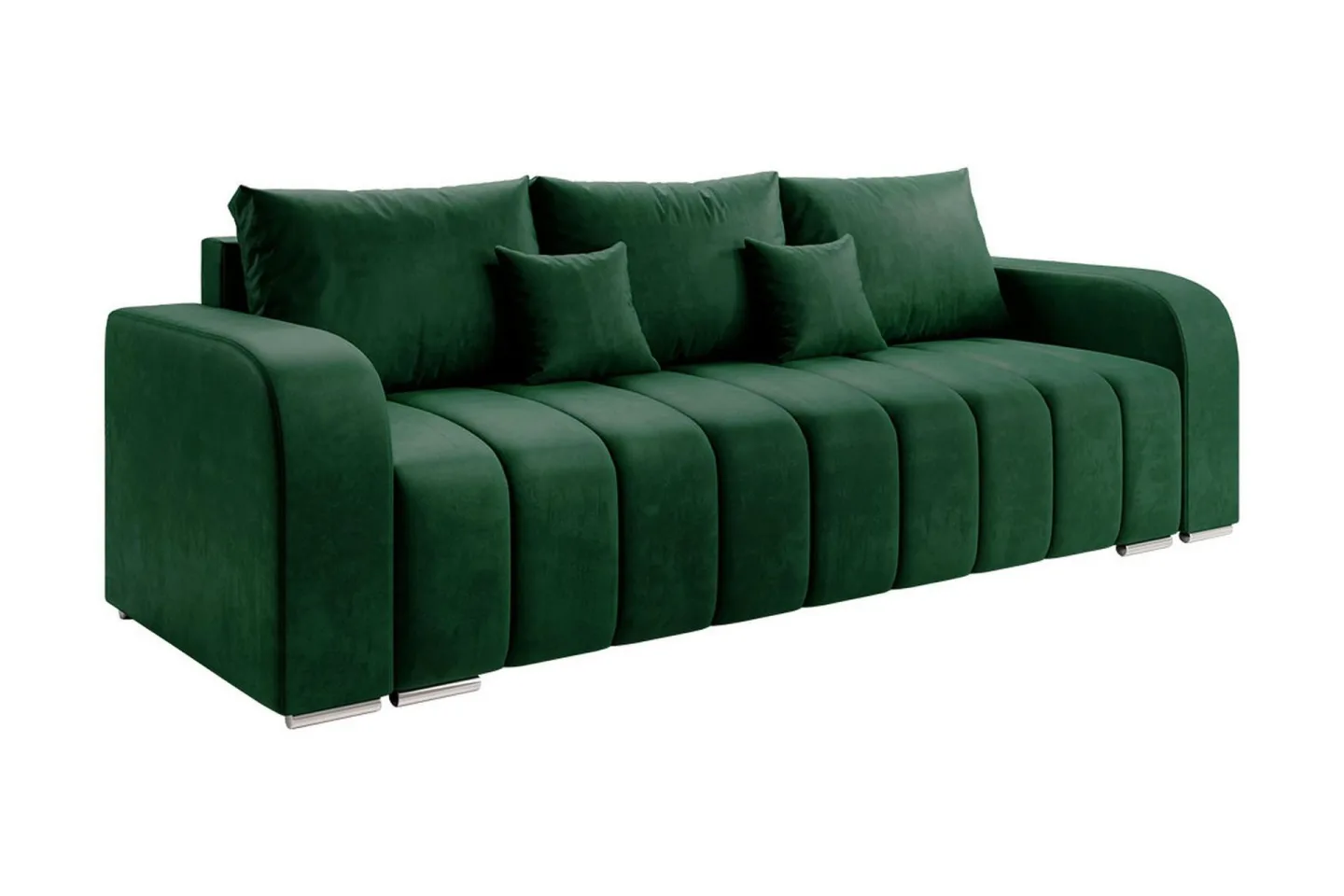 Zulueta 4-sits Bäddsoffa Vänster - Grön