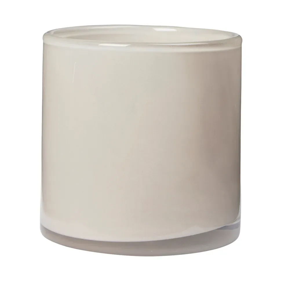 Broste Copenhagen Solai Hurricane Kerzenlicht Taupe Warm Grey, Ø10 cm