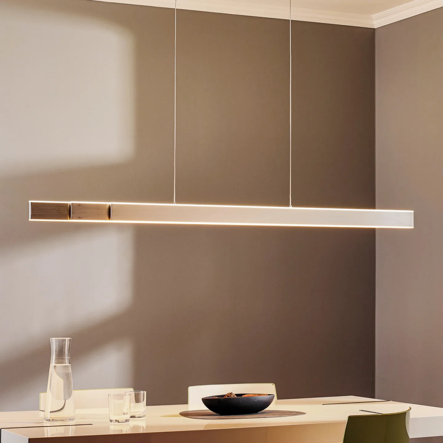 Lume LED-Pendelleuchte, diamond, CCT - PURE PURE Lume - Wohnzimmer - Modern - Metall - Einflammig