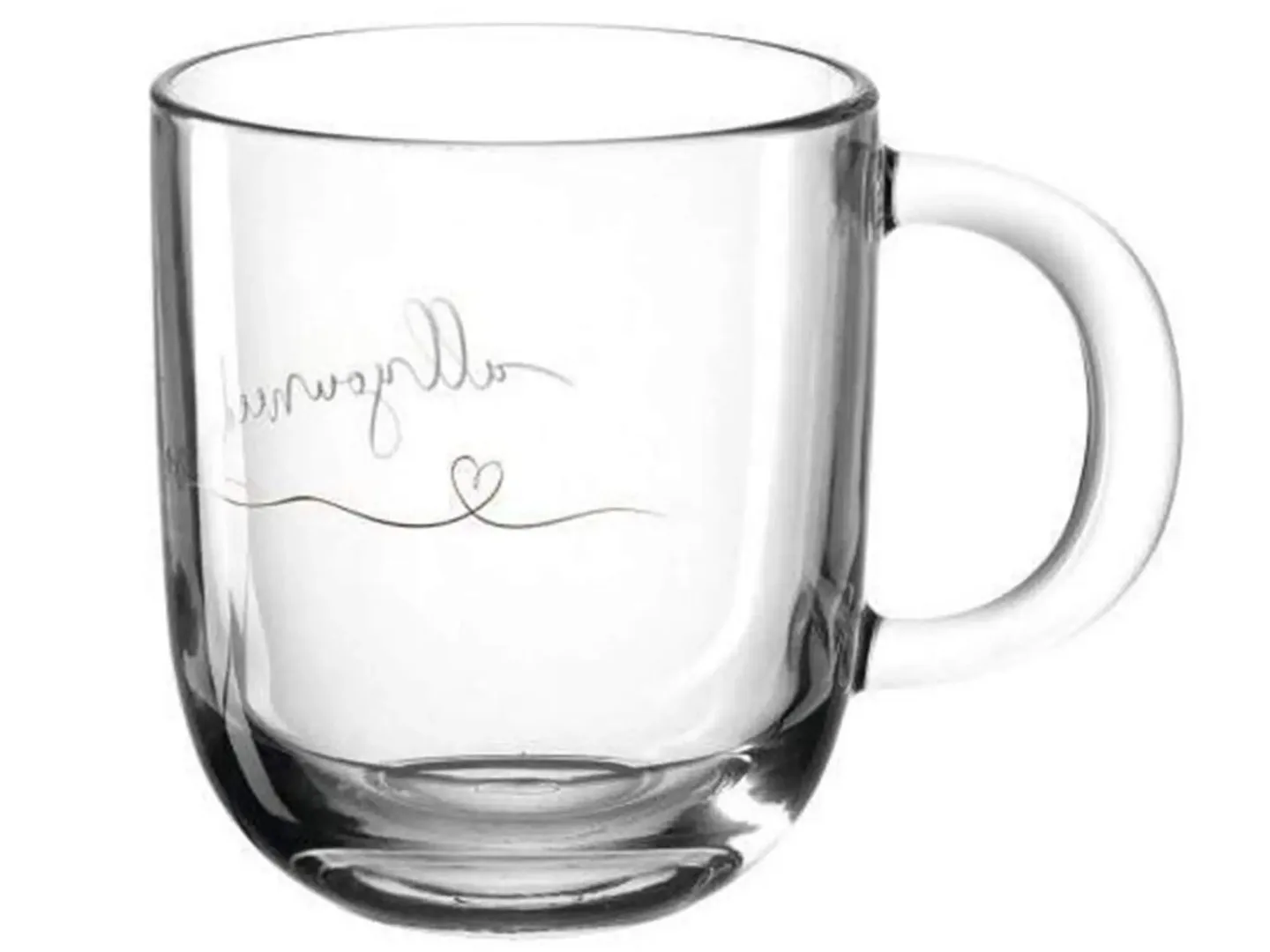 Alltron Kaffeetasse Emozione All You Need 400 ml Transparent | Schubiger Möbel