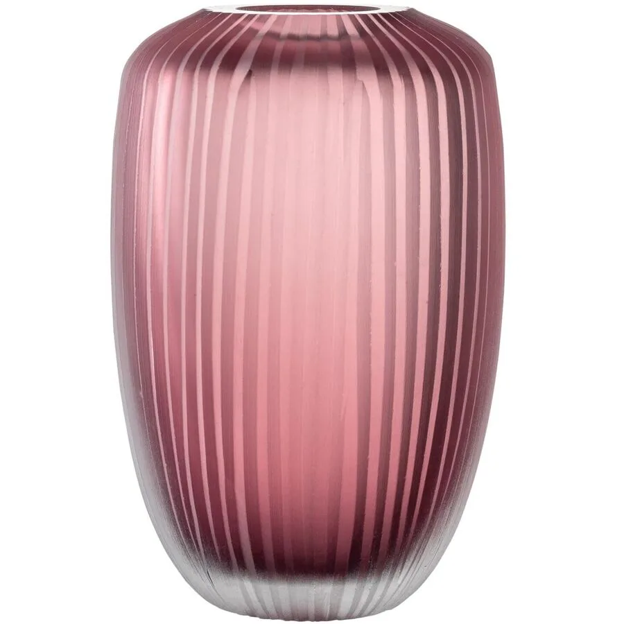 Vase Leonardo berry Glas D 10 H 16 cm