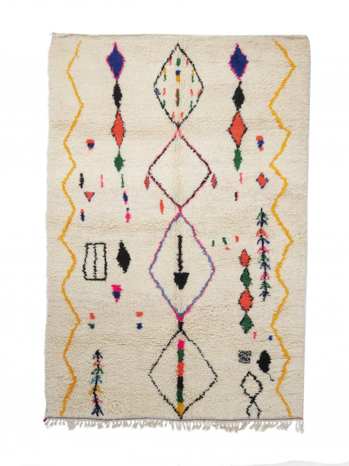 Kelim-teppe Marokkansk Azilal 290 x 200 cm (Størrelse: 290 x 200 cm)