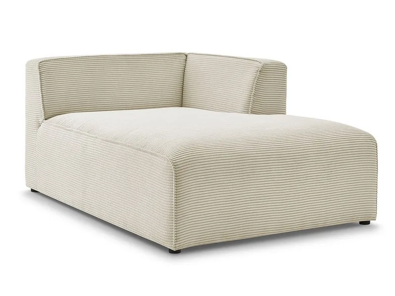 Récamière BOBOCHIC MEGEVE Cord-Stoff beige