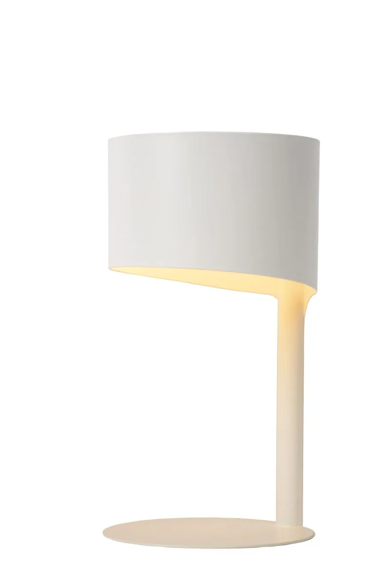 Lucide - Knulle 28cm - Bordslampa - Vit