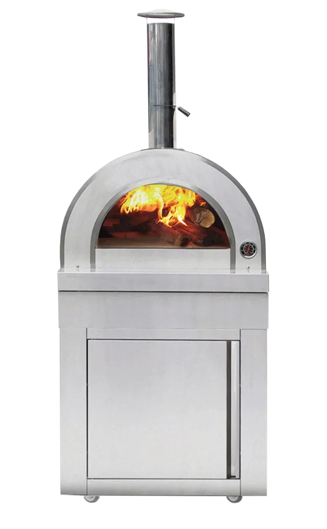 Stainless Collection - Modul Holzbefeuerter Pizzaofen - Naples
