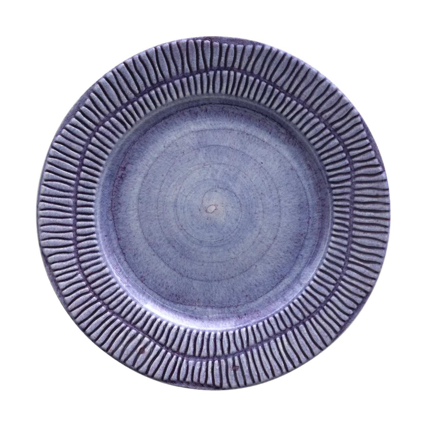 Mateus Stripes Teller Ø21cm Viol