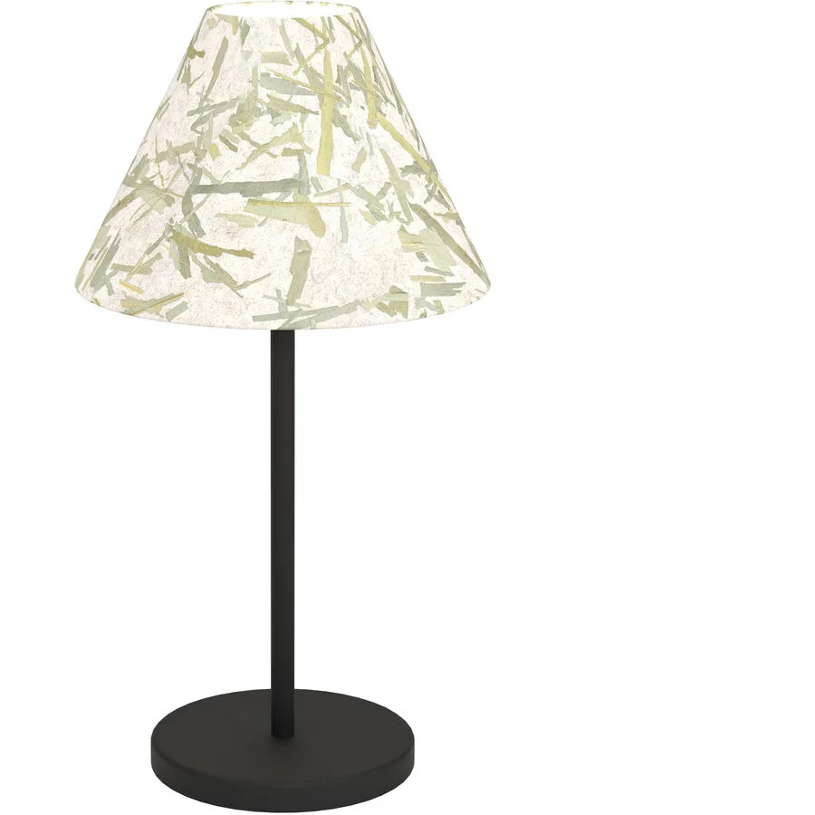 Eglo Tischlampe Oxpark Schwarz Stahl 41.5 cm