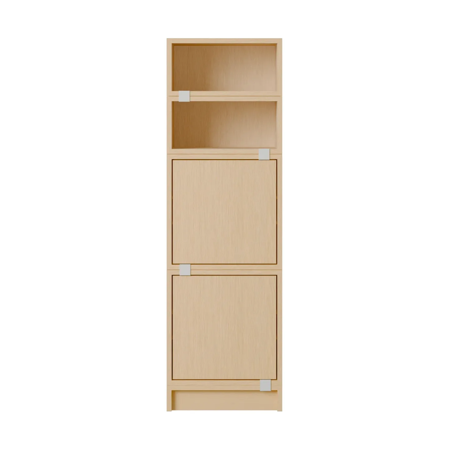 Muuto Stacked förvaringssystem kontor konfiguration 4 Ek