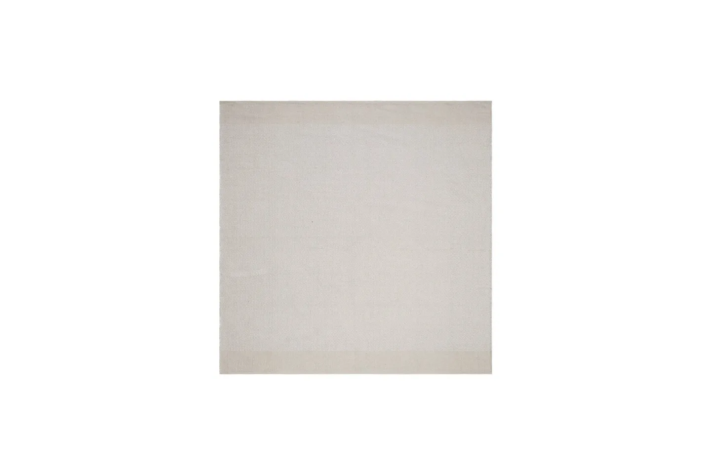 Alva Bomullsmatta 240x240 cm Kvadratisk - Creme