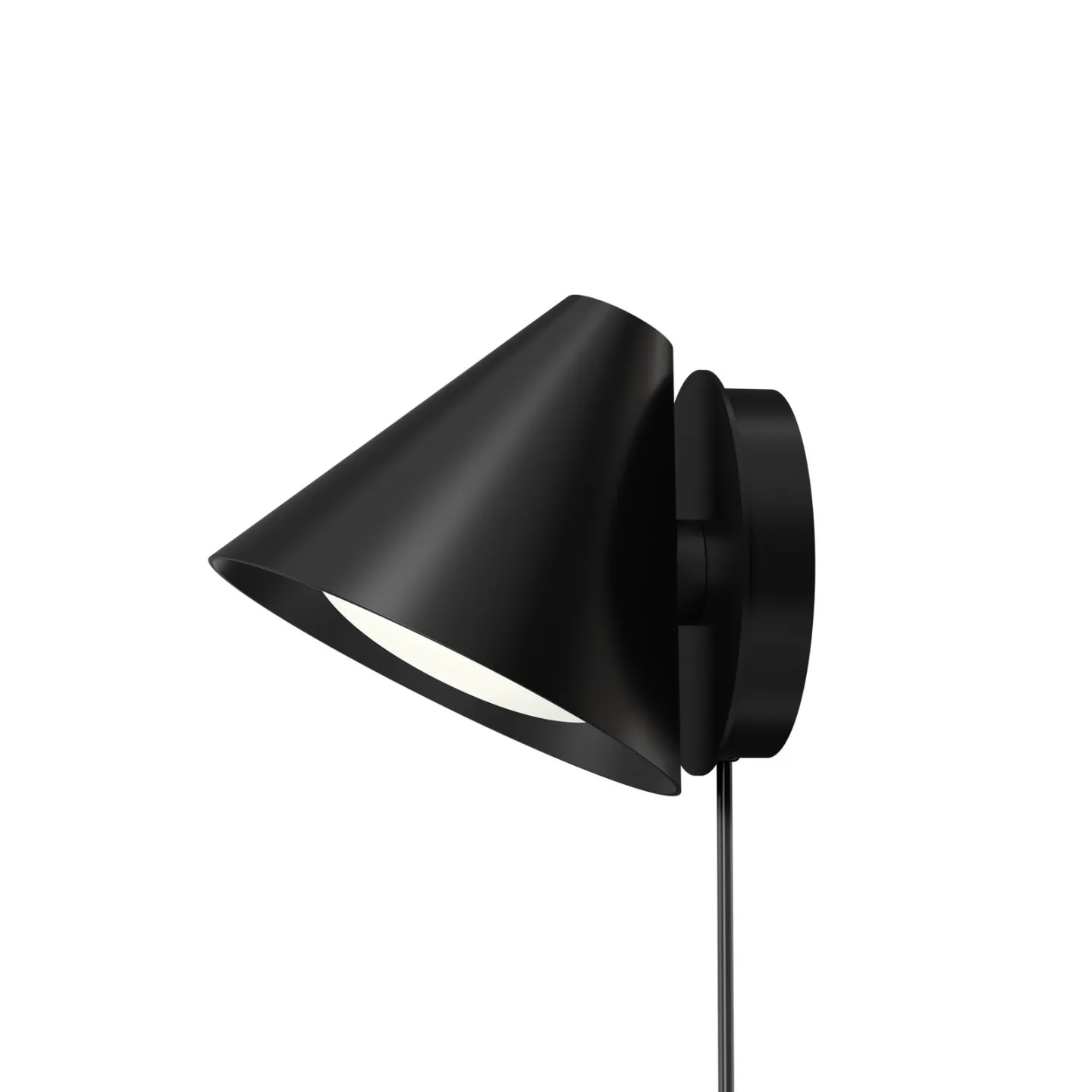Keglen 175 LED Wandleuchte Dim-to-Warm Black - Louis Poulsen - Wohnzimmer - Design - Metall - Einflammig