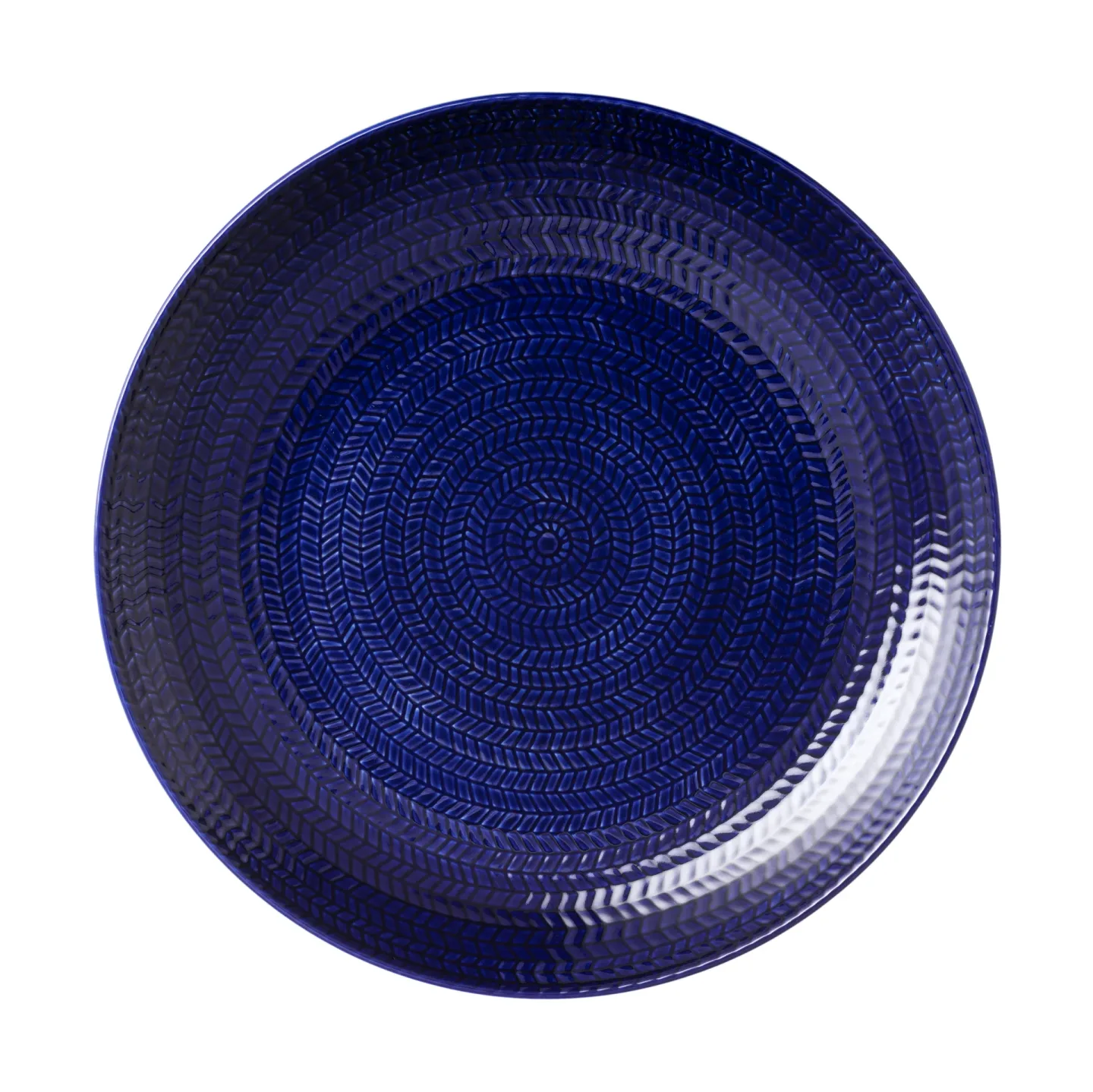 Rörstrand Blå eld Teller Blau, 26 cm