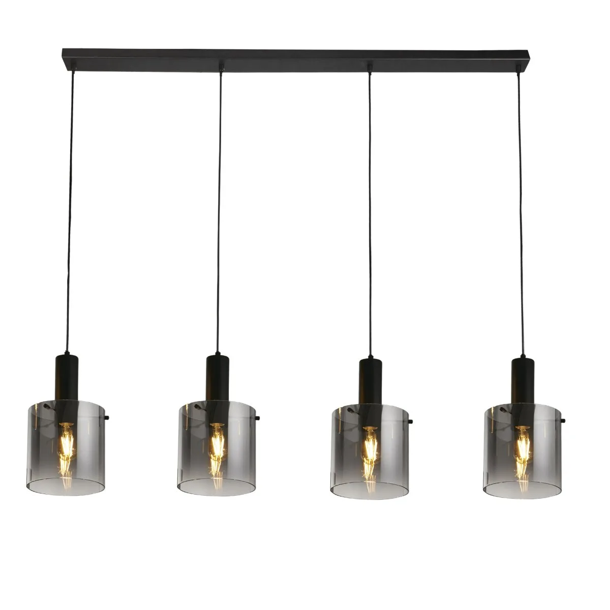 Searchlight - Sweden 142cm - Taklampa - Svart