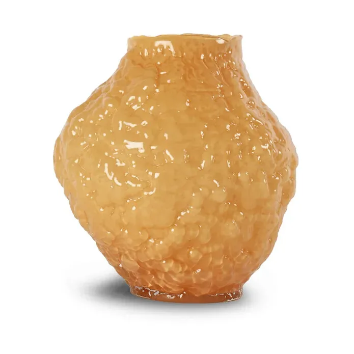 Byon Corallo Vase M 26x28x27 cm Gelb