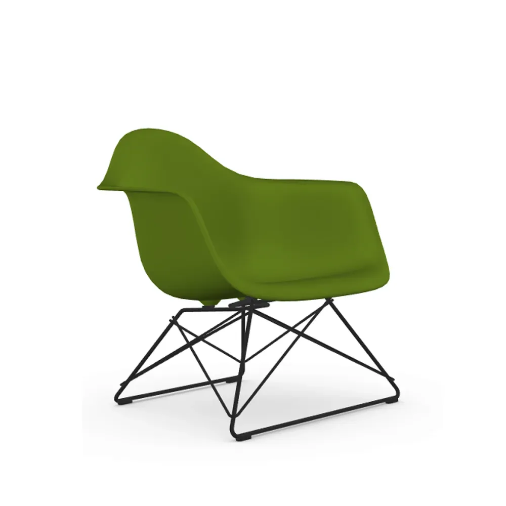Vitra Eames plastic armchair LAR fåtölj Forest-Black
