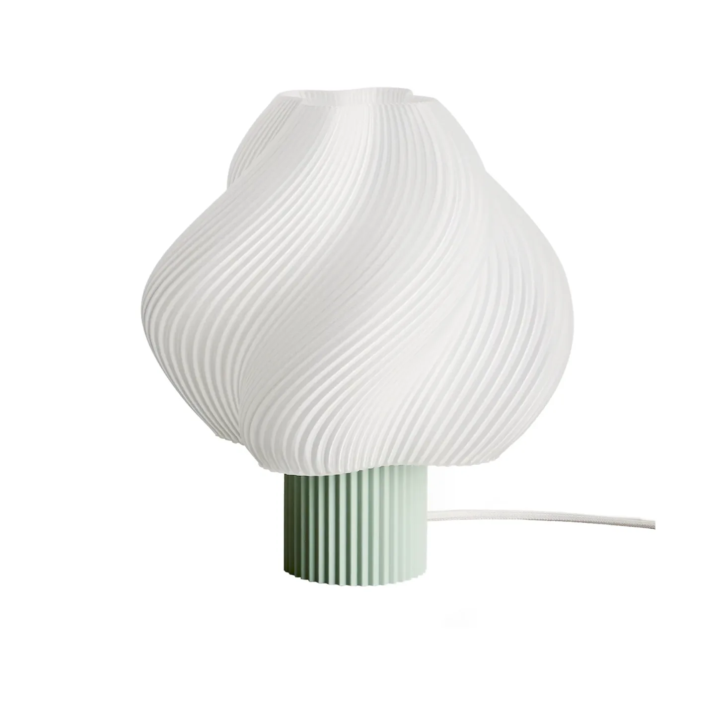 Crème Atelier Soft Serve Tischleuchte Matcha, Grande, 34 cm