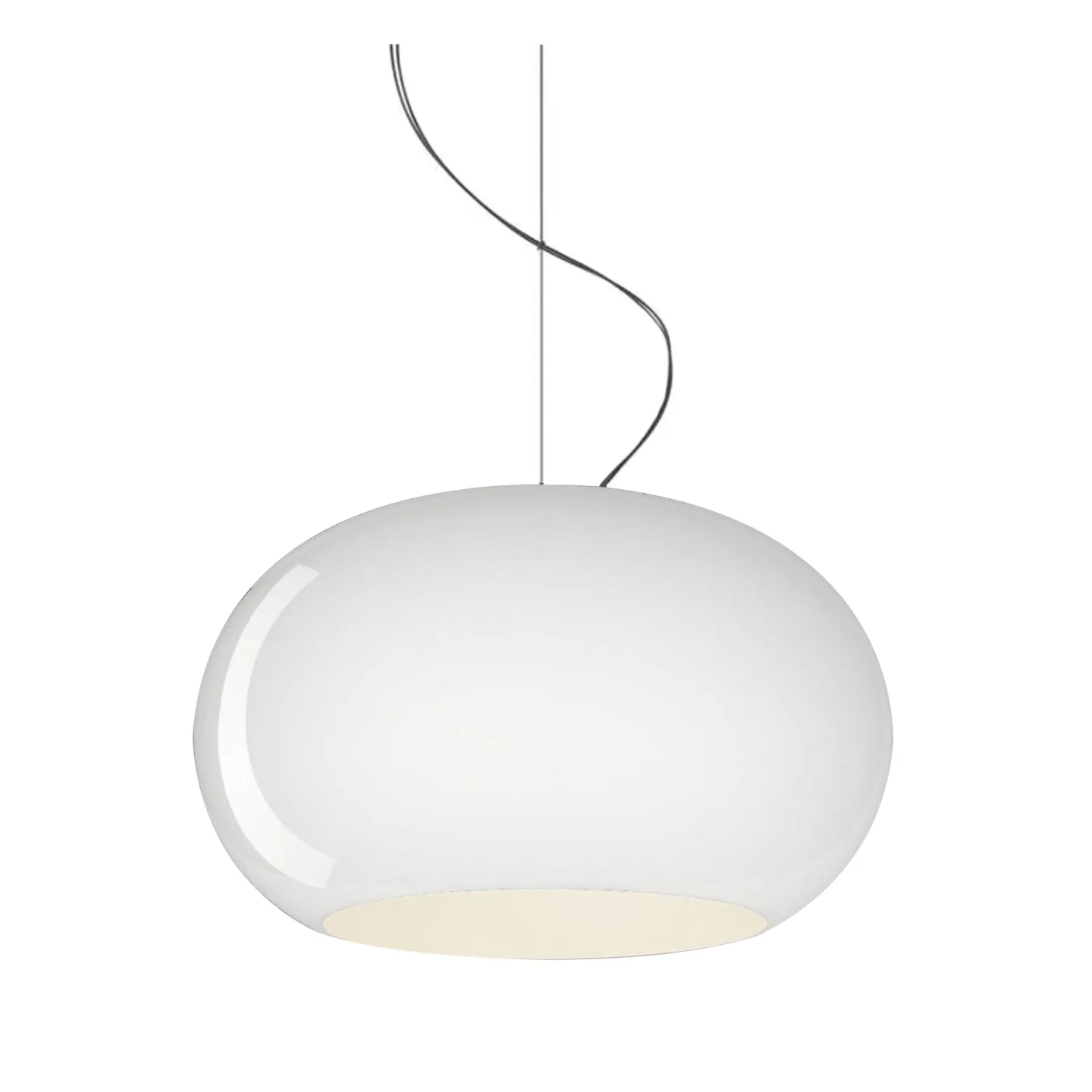 Foscarini - Buds 2 - Pendellampa, Varmvit, Dimbar LED-lampa, Kabel 340 cm - Pendellampor - Rodolfo Dordoni - Vit