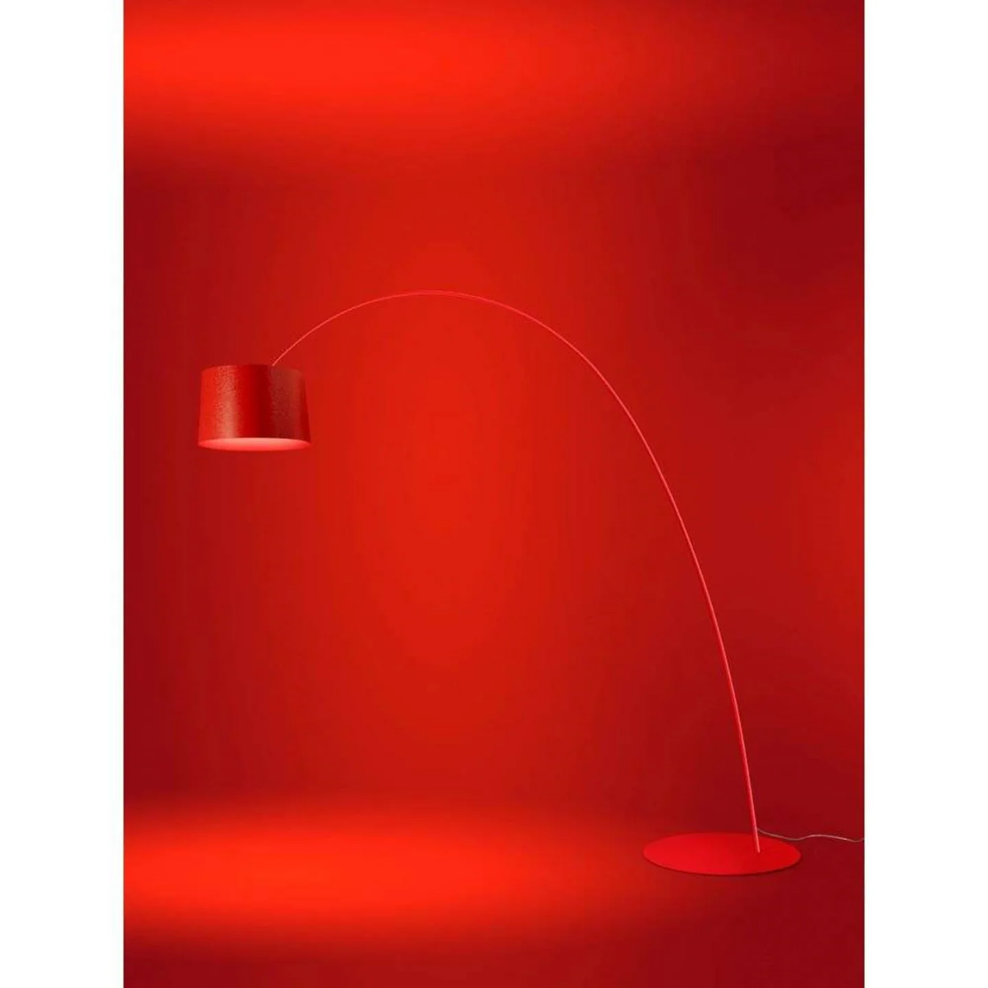 Twiggy Elle Gulvlampe MyLight Crimson - Foscarini - Stue - Metall