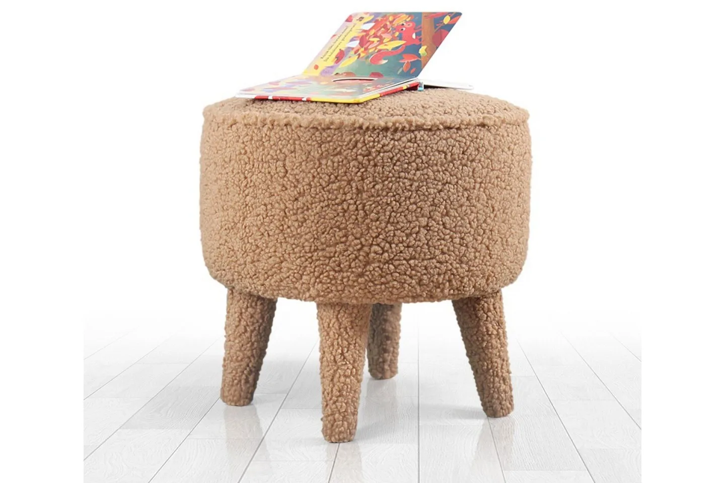 Anaro Sittpuff Rund - Brun