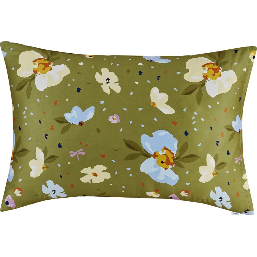 Esprit Kissenbezug Milena Bunt Blumenmuster Baumwolle B 50 T 70 cm