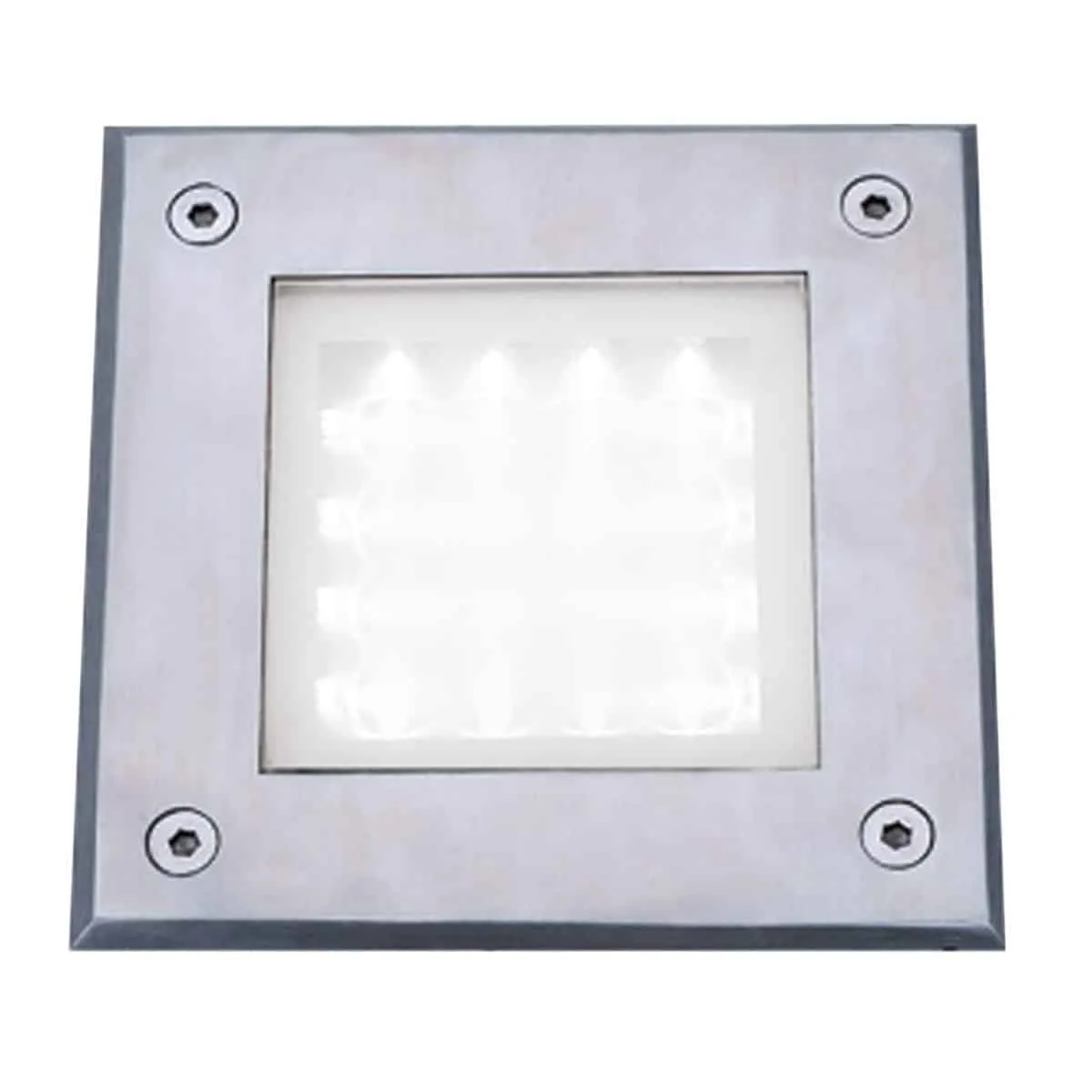 Decklight Walkover LED Square Rostfritt stål