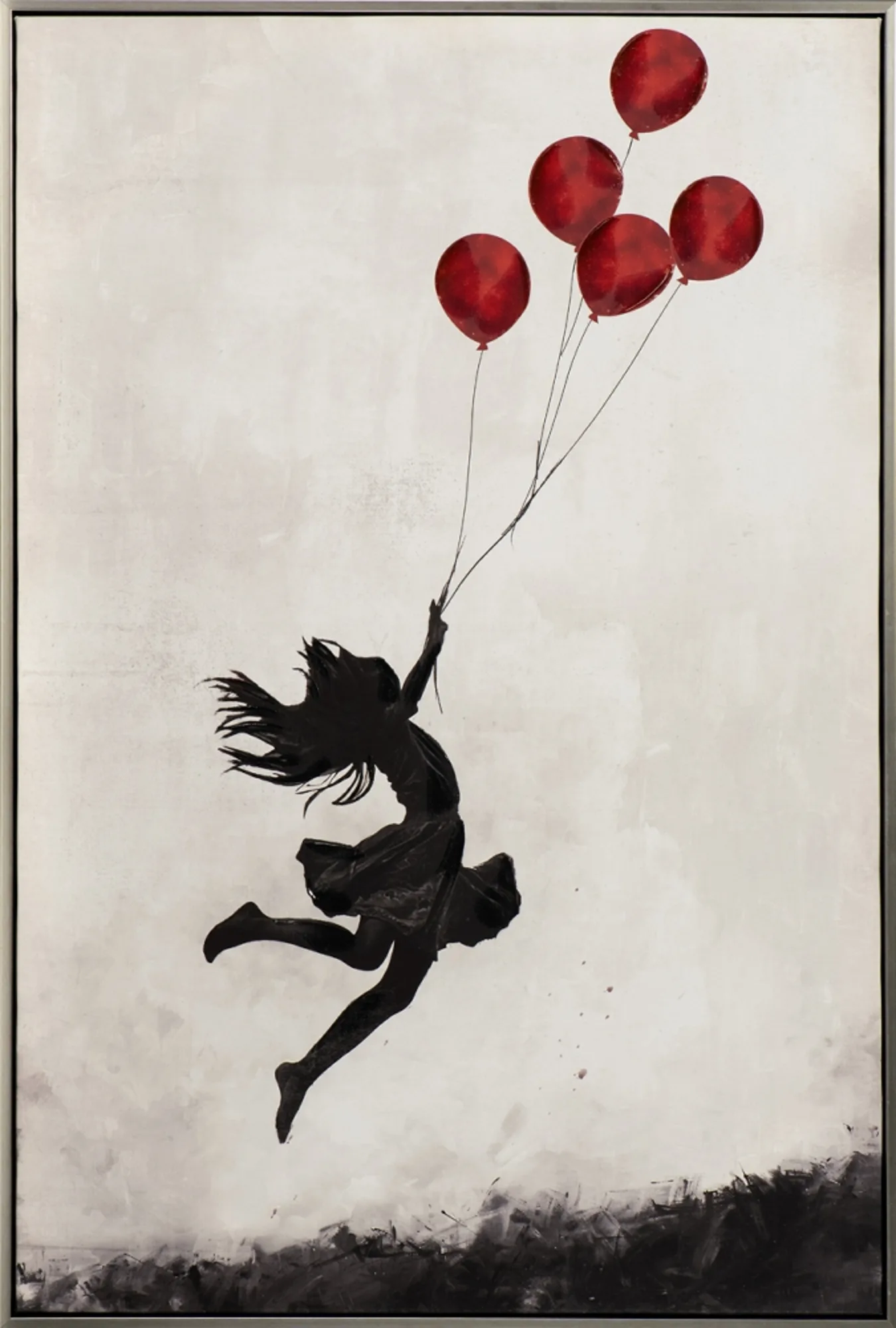 image LAND Bild Jumping Ballon Girl | Schubiger Möbel