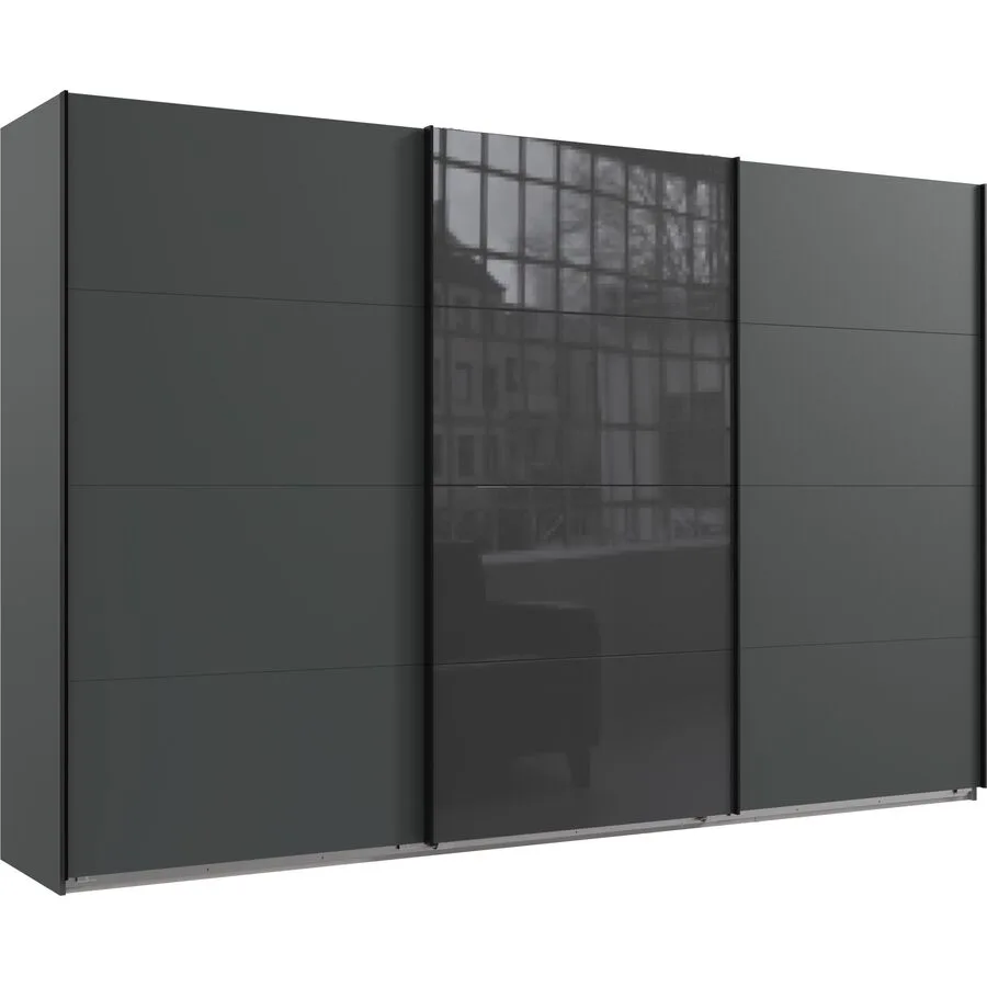 Kleiderschrank Neord graphit Holzwerkstoff B 313 cm