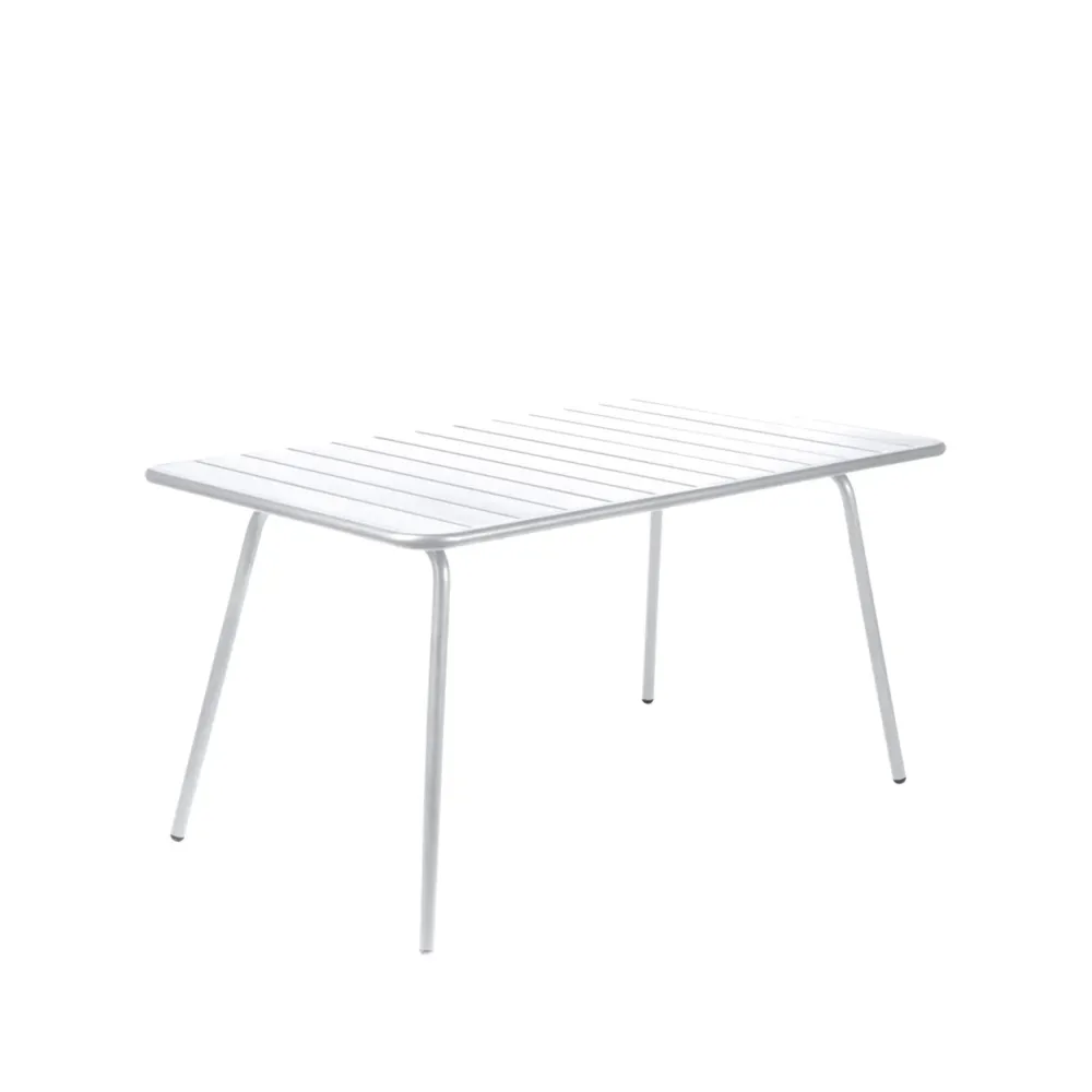 Fermob Luxembourg bord 143x80 cm Cotton white (vit)