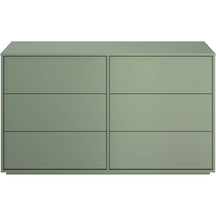 Kommode Randy grün Holzwerkstoff B 140 H 80 cm