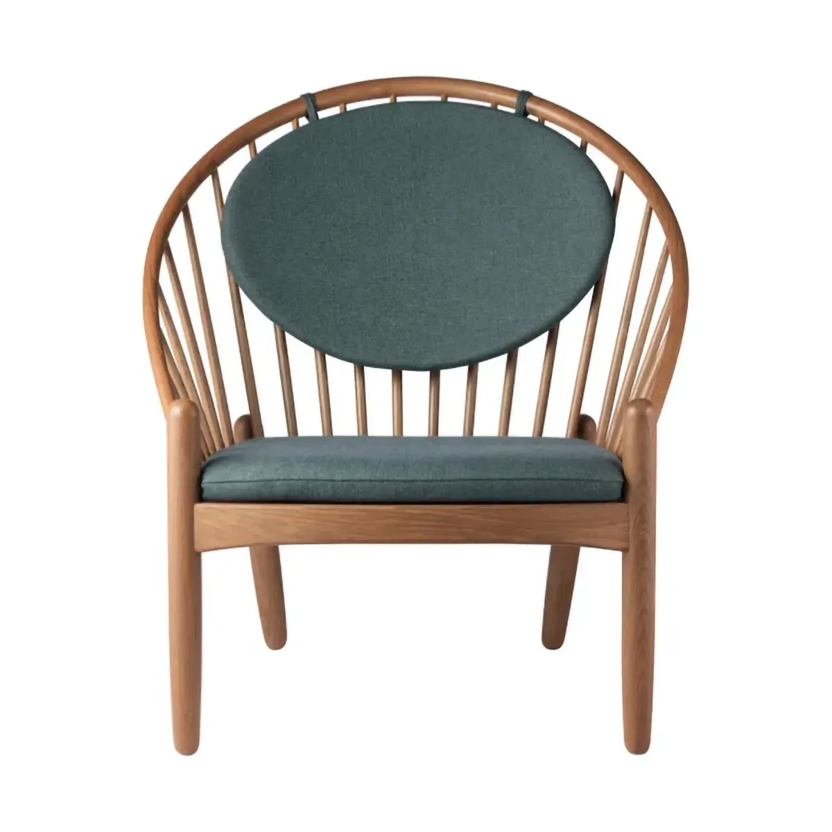 FDB Møbler J166 Jørna stol Smoked oak-green