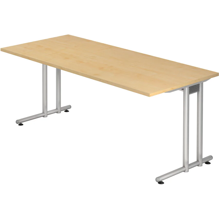 Schreibtisch Office Ahorn Holzwerkstoff B 180 T 80 cm