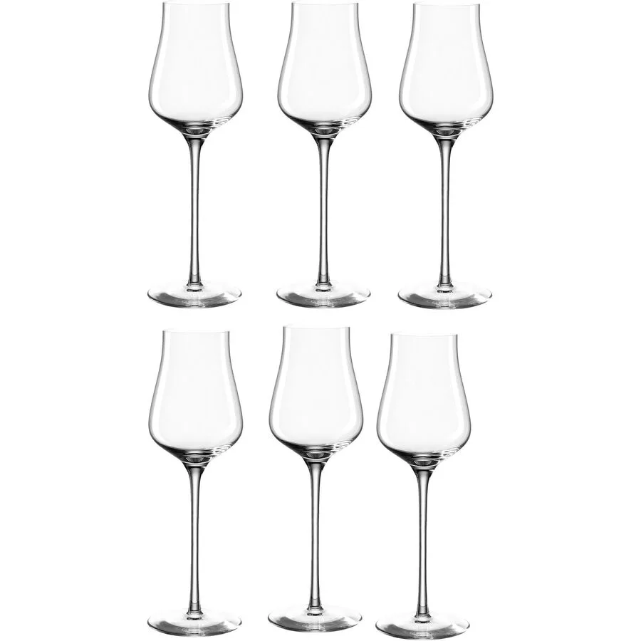 Grappa-Gläser Leonardo Transparent Glas 0.21 l - Material: Kristallglas