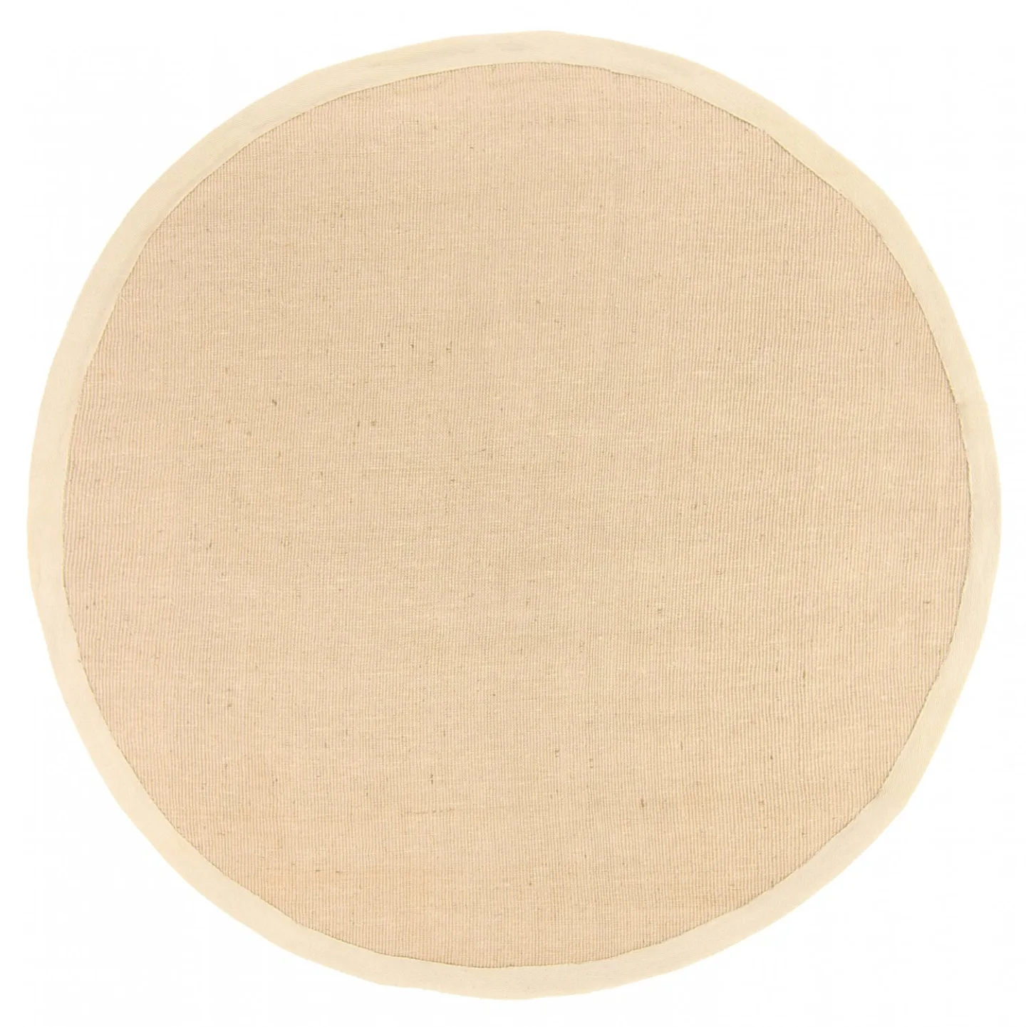 Runde tepper (sisal) - Agave (sand) (Størrelse: Ø 160 cm)