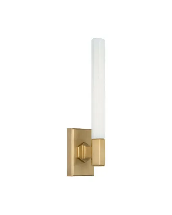 Hawthorne 13" Single Bath Light Antique-Burnished Brass