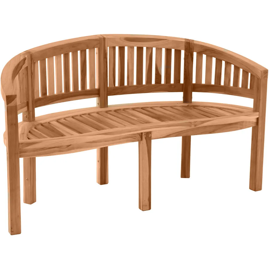 Gartenbank Veit natur Teak B 150 T 61 H 87 cm