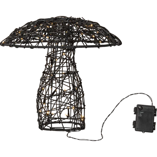 Star Trading - Otto 34cm - Dekorationsbelysning - Svart
