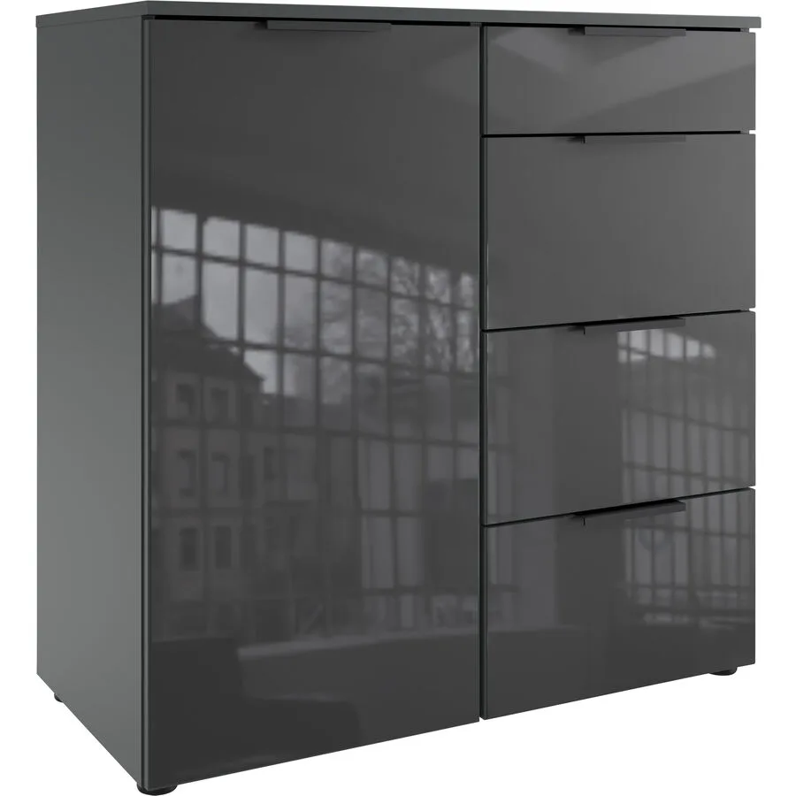 Kommode Sanko graphit Holzwerkstoff B 81 H 84 cm