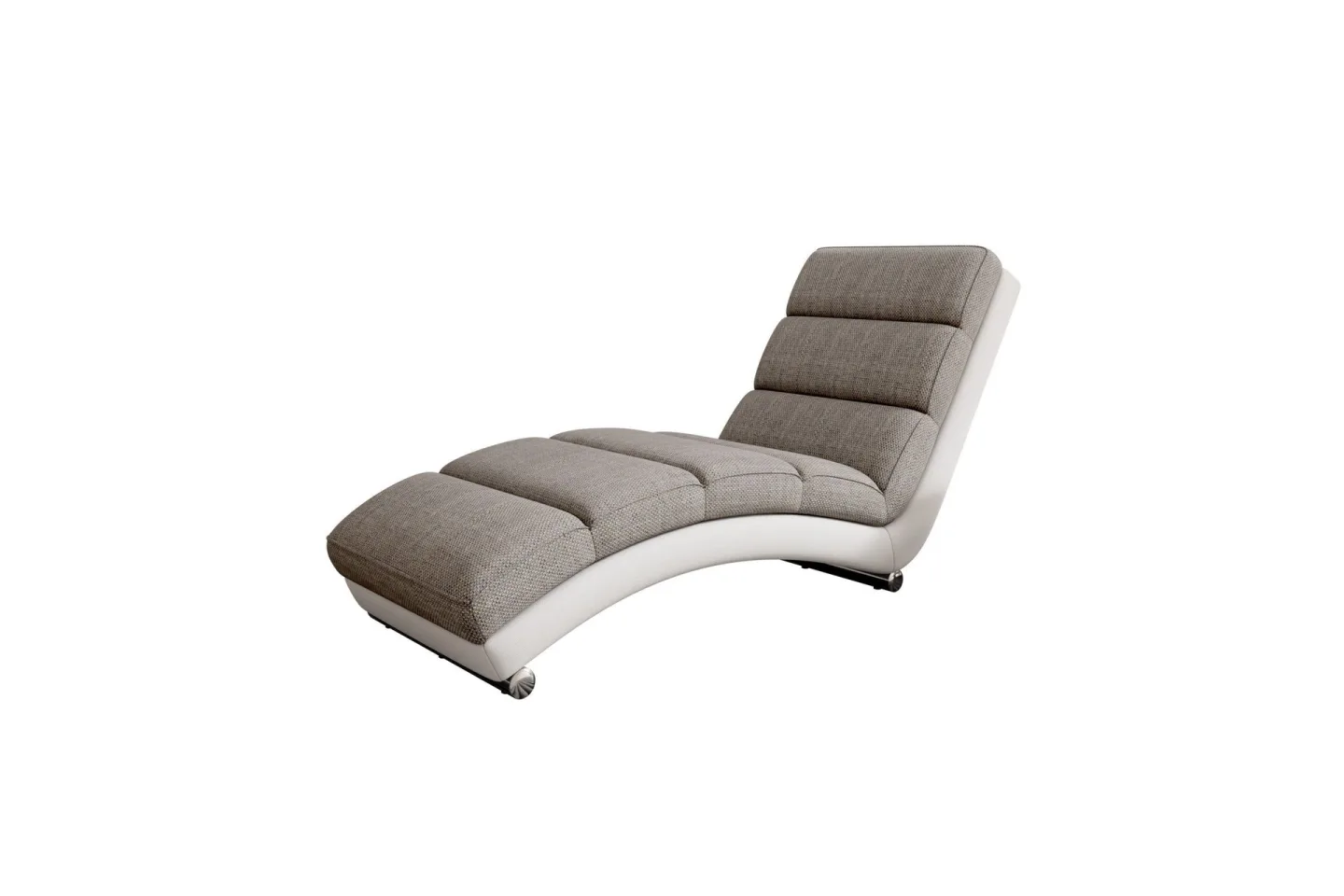 Regalado Liggfåtölj - Vit/Beige/Ljusgrå