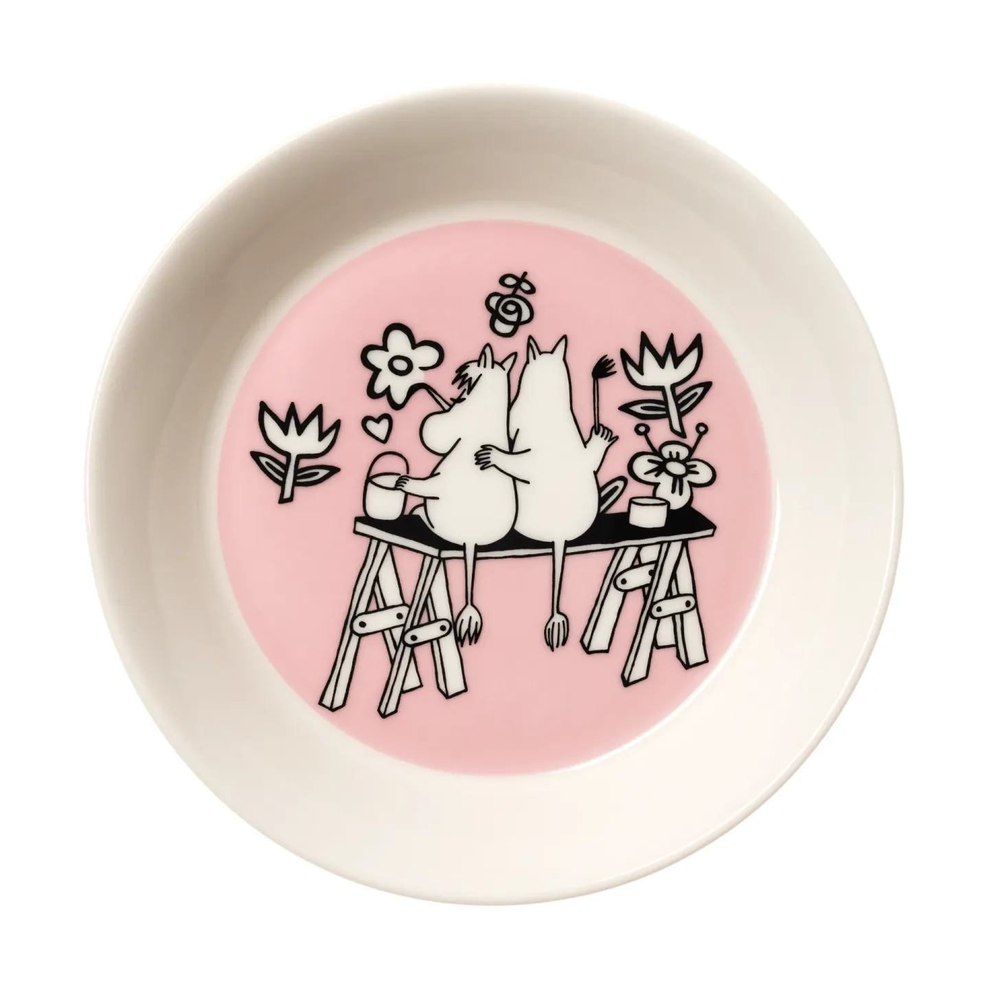 Moomin Arabia Liebe 30 Jahre Muminuntertasse Ø15 cm