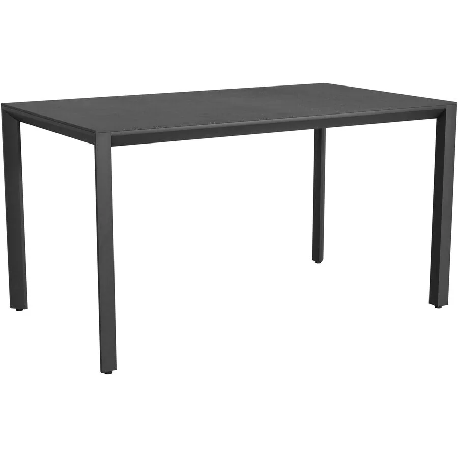 Gartentisch Tropea Schwarz matt / Ocean black Keramik/Stahl pulverbeschichtet B 140 T 80 cm - Möbel Konfigurator: Traummöbel individuell