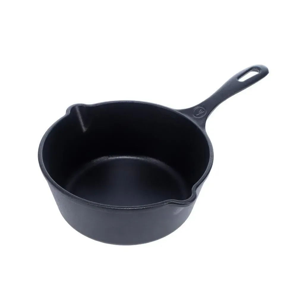 Victoria Gusseisen-Topf Ø22 cm Mattschwarz