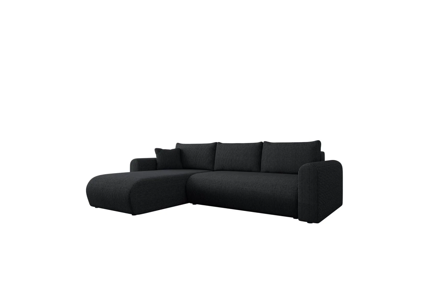 Tacon Bäddsoffa m. Divan 3-sits - Svart