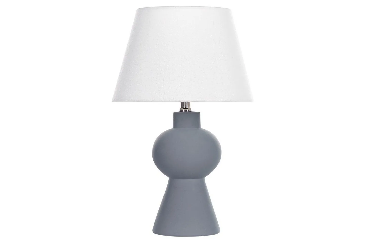 Lemiros Bordslampa 48 cm E27 - Grå/Vit