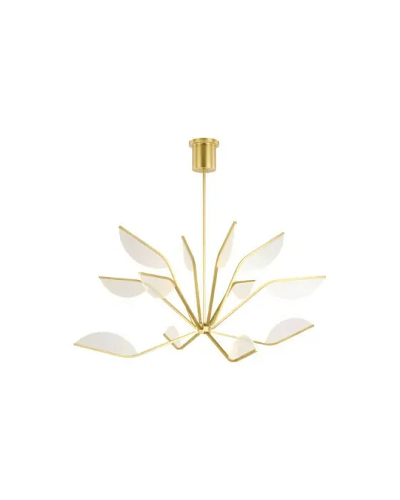 Belterra 48 Chandelier Natural Brass